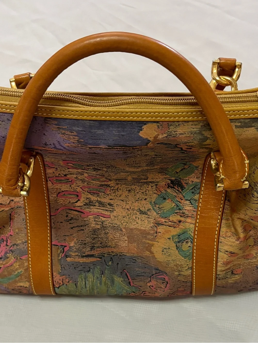 Vincent Van Gogh Paris Amsterdam Art Canvas Satchel Purse